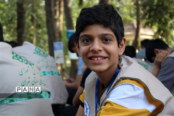 اجرای طرح لبخند ‌در اردوی استانی یاورمربیان پیشتاز