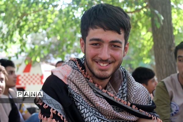 اجرای طرح لبخند ‌در اردوی استانی یاورمربیان پیشتاز