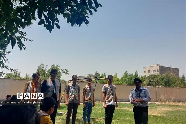 حضور دانش‌آموزان شهرستان‌ ورامین در اردوی یاورمربیان شهرستان‌های استان تهران