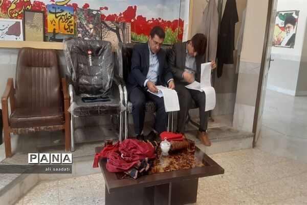 بازدید معاون آموزشی شهرستان کلات از پایگاه ثابت برگزاری دوره کارورزی، کارآموزی هنرستان حضرت معصومه(س)