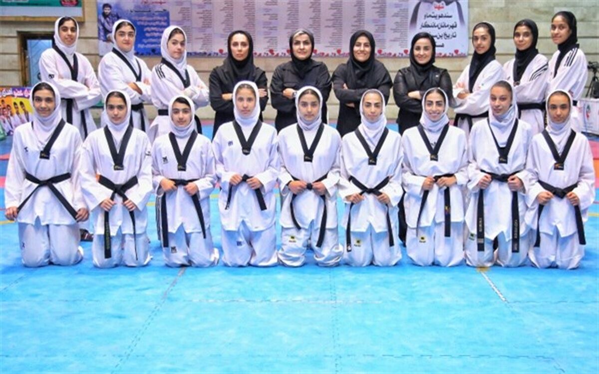 15 تکواندوکار ‌تیم ملی نوجوانان دختر انتخاب شدند