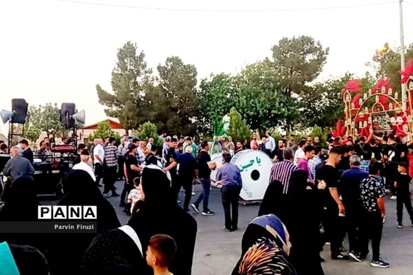 آیین چاووش خوانی عزاداری ماه محرم درشهر آوه