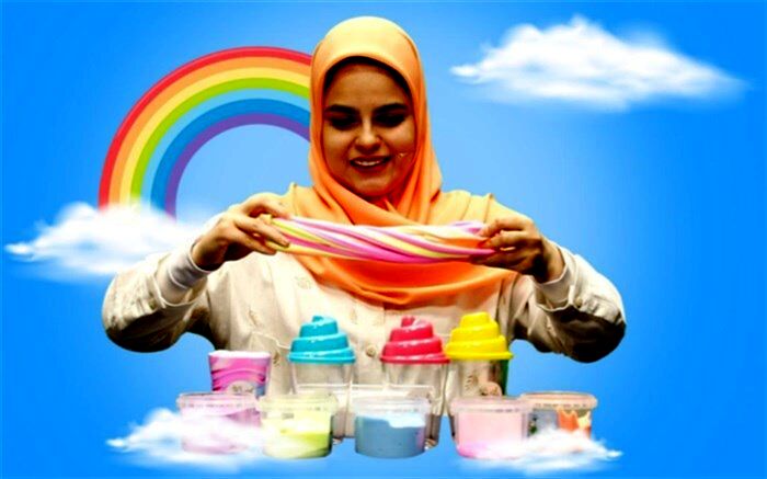 آموزش ساخت اسلایم در کلاس‌های تابستانه فیلیمو مدرسه