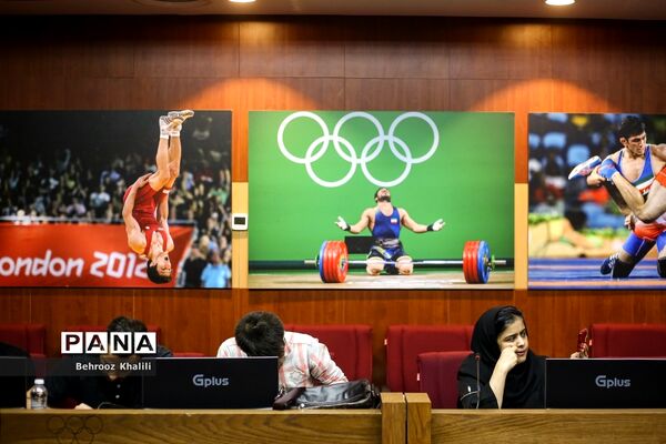 نشست خبری رئیس فدراسیون بسکتبال