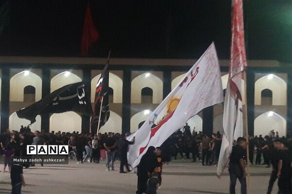 عزاداری کاروان منادیان محرم شهرستان اشکذر به‌مناسبت ماه محرم