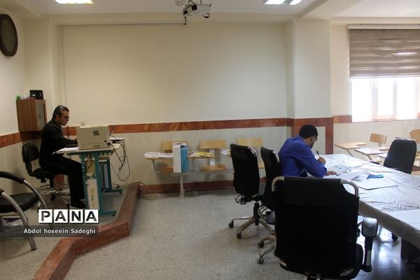 بازدید مسئولان اداره‌کل آموزش و پرورش استان بوشهر  از کانون‌های ارزیابی آزمون استخدامی