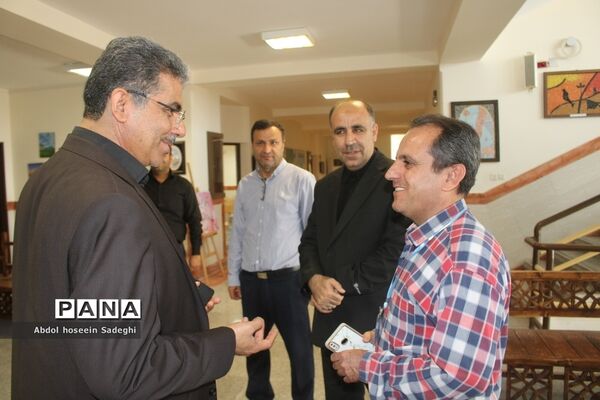 بازدید مسئولان اداره‌کل آموزش و پرورش استان بوشهر  از کانون‌های ارزیابی آزمون استخدامی
