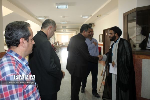 بازدید مسئولان اداره‌کل آموزش و پرورش استان بوشهر  از کانون‌های ارزیابی آزمون استخدامی
