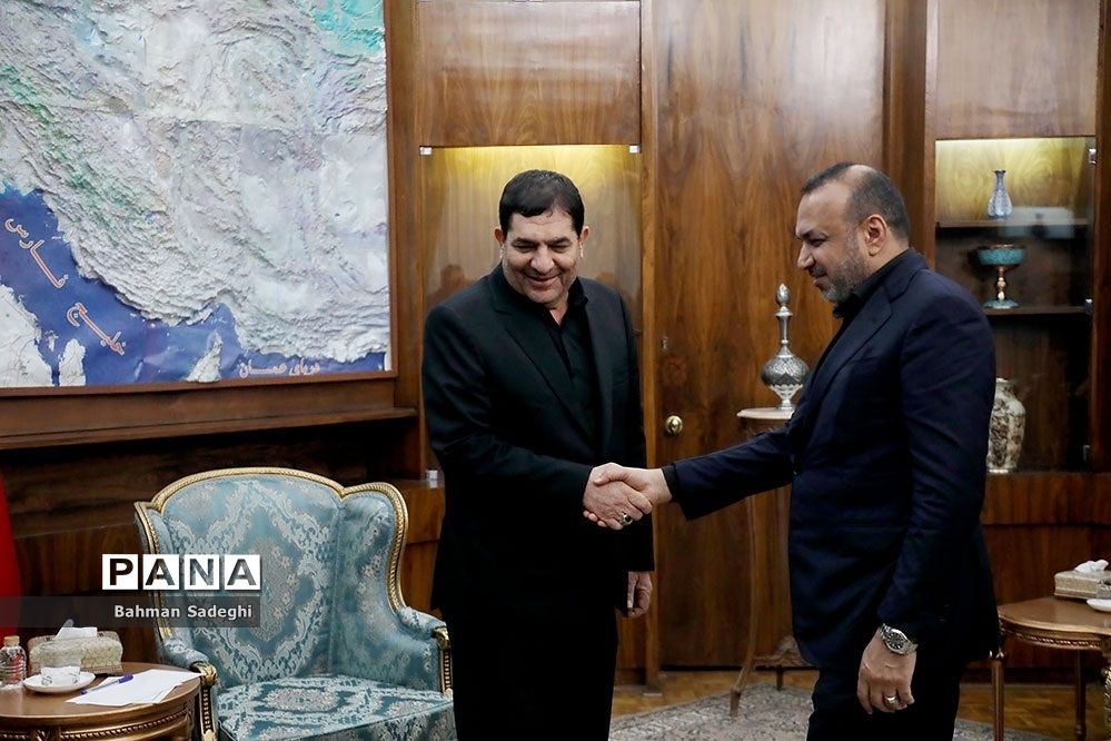 دیدار وزیر کار و امور اجتماعی عراق با معاون اول رئیس جمهوری