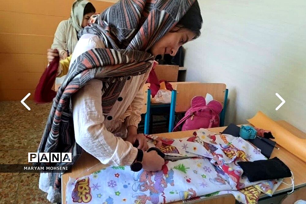 فعالیت پایگاه‌ تابستانی و مهارت‌آموزی کانون تربیتی شهید‌آوینی فشافویه