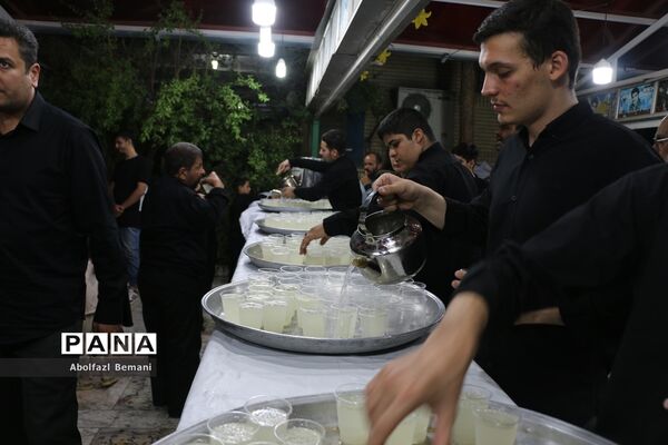 حضور خادمین نوجوان و جوان در هیات های عزاداری قم