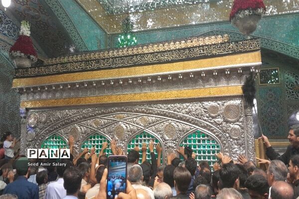 سیاه پوش شدن حرم رضوی در ماه محرم