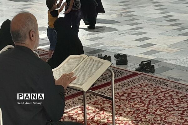 سیاه پوش شدن حرم رضوی در ماه محرم
