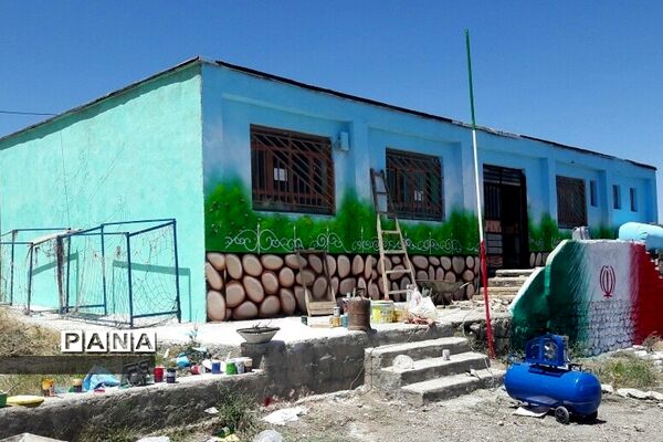 بازسازی مدرسه در روستای ممش‌خان در شهرستان خوی