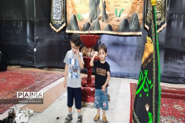 پذیرایی موکب‌های شب‌های محرم در شهرک غرب مشهد