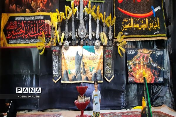 پذیرایی موکب‌های شب‌های محرم در شهرک غرب مشهد