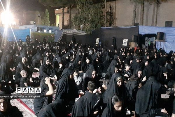 مراسم عزاداری دهه اول محرم الحرام در قرچک