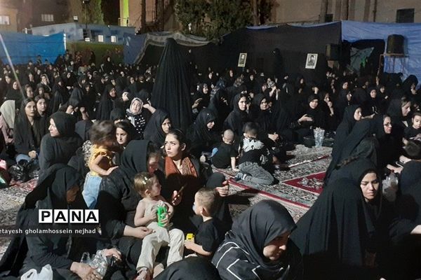 مراسم عزاداری دهه اول محرم الحرام در قرچک