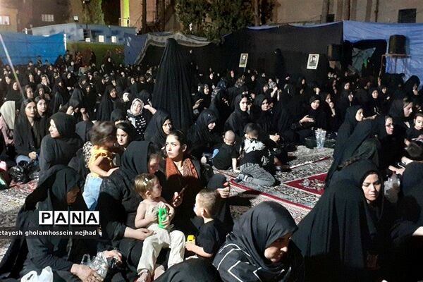 مراسم عزاداری دهه اول محرم الحرام در قرچک