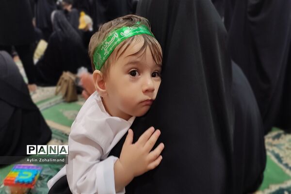 برگزاری مراسم شیرخوارگان حسینی در مصلی شهرستان رباط کریم