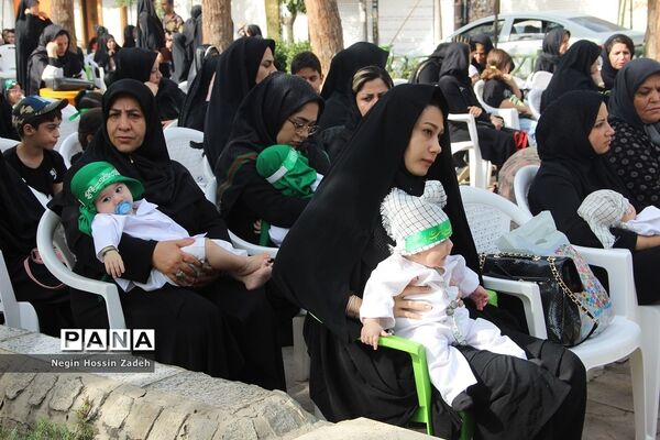 برگزاری همایش شیرخوارگان حسینی در شهرستان‌ اسلامشهر