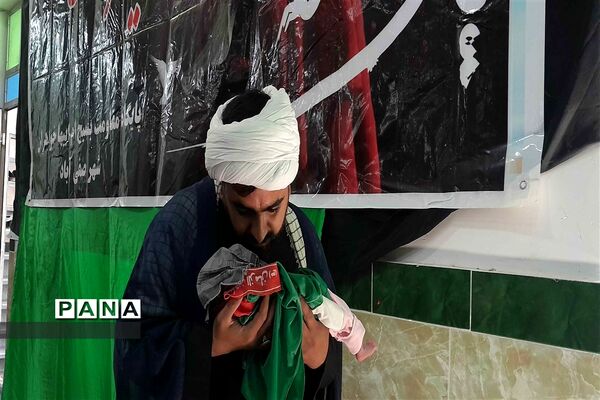 همایش شیرخوارگان حسینی در شهرستان بام و صفی آباد