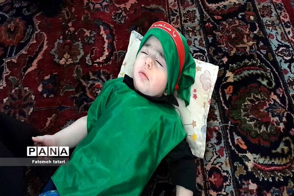 همایش شیرخوارگان حسینی در شهرستان بام و صفی آباد