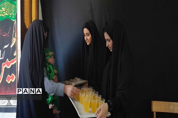همایش شیرخوارگان حسینی در شهرستان بام و صفی آباد