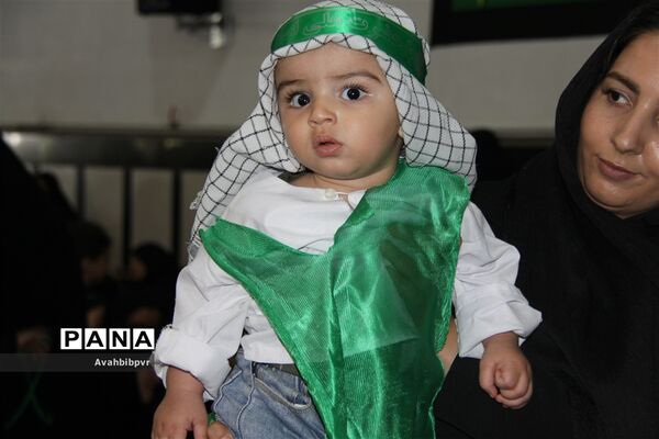 همایش شیرخوارگان حسینی درشهرمحمدیه