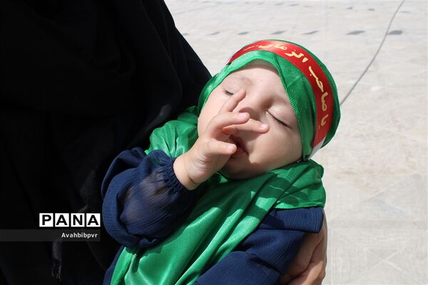 همایش شیرخوارگان حسینی درشهرمحمدیه