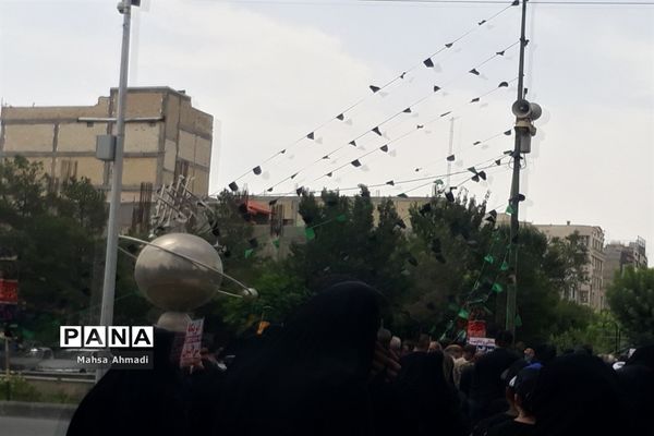 اعلام انزجار مردم نمازگزار و انقلابی رباط‌کریم از هتاکان به قرآن کریم