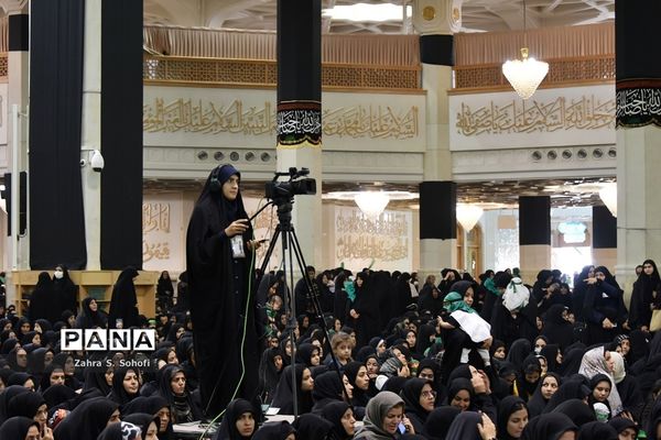 همایش شیرخوارگان حسینی در حرم مطهر حضرت معصومه(س)