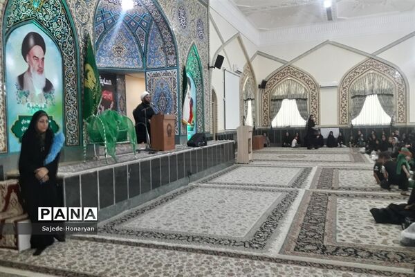 اجتماع شیرخوارگان حسینی در آرامگاه شهید مدرس (ره) کاشمر