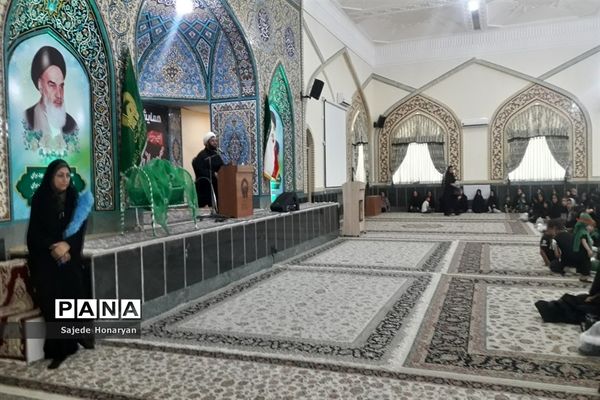 اجتماع شیرخوارگان حسینی در آرامگاه شهید مدرس (ره) کاشمر