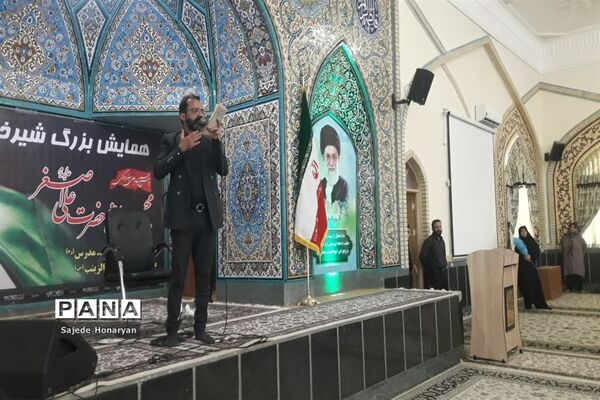 اجتماع شیرخوارگان حسینی در آرامگاه شهید مدرس (ره) کاشمر