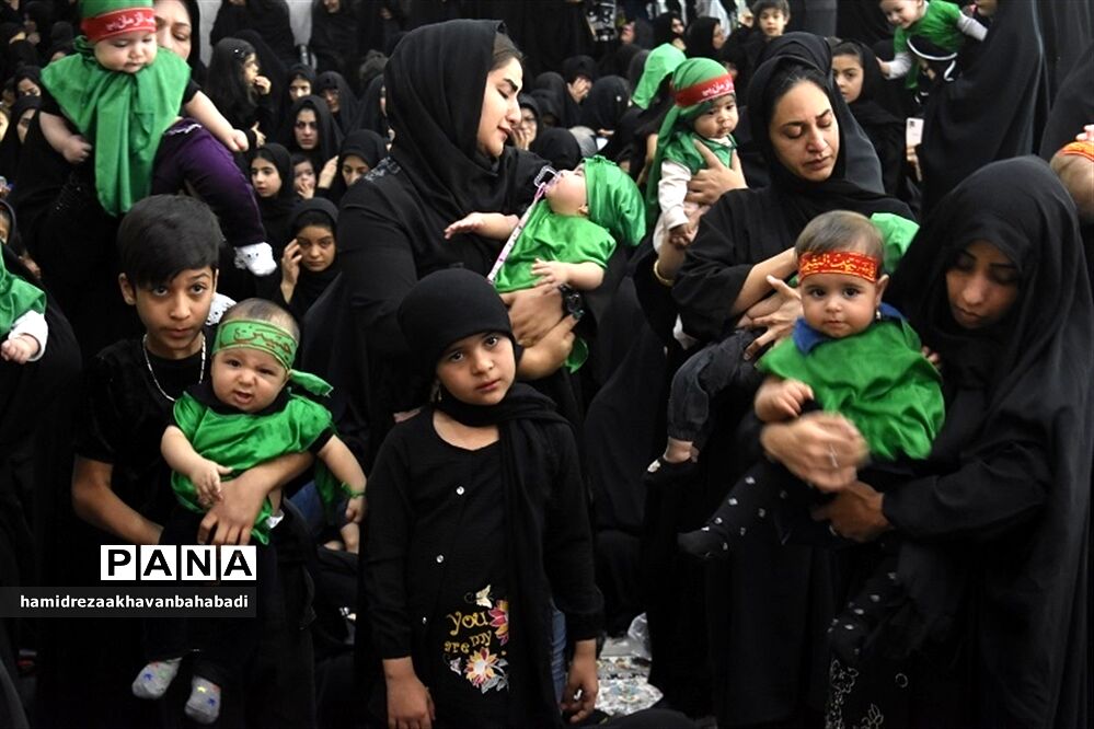 همایش شیرخوارگان  حسینی دربهاباد