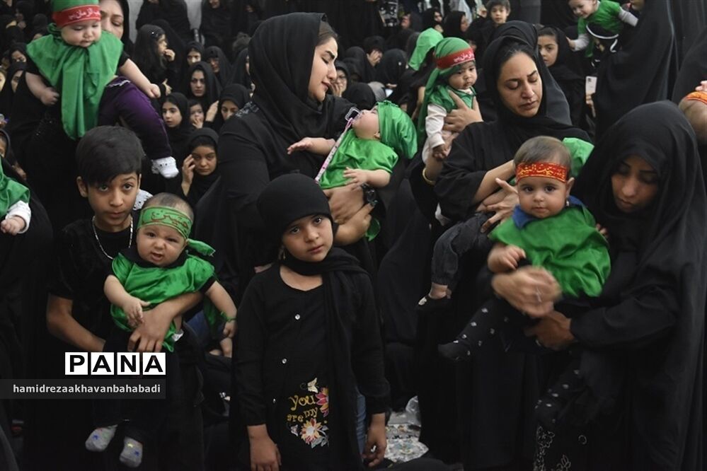 همایش شیرخوارگان  حسینی دربهاباد