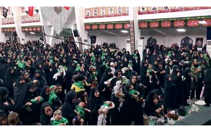 همایش شیرخوارگان حسینی در اولین جمعه محرم در خراسان جنوبی