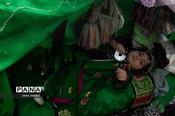 مراسم شیرخوارگان حسینی در پارسیان