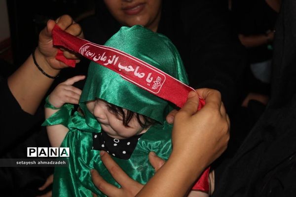 همایش شیرخوارگان حسینی در روستای تیله نو گلوگاه