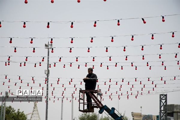 فضاسازی سطح شهر مشهد در دهه اول محرم