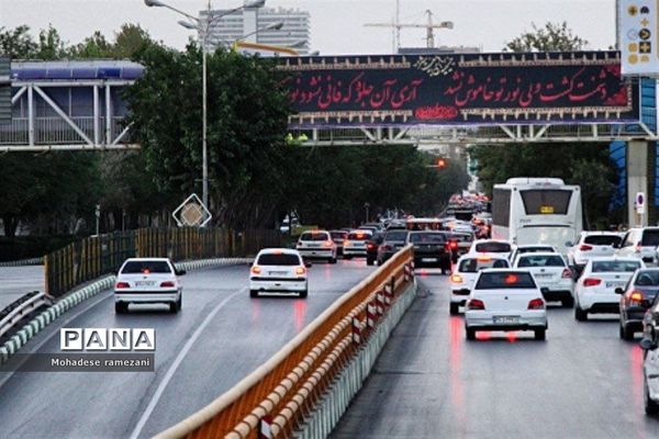 فضاسازی سطح شهر مشهد در دهه اول محرم