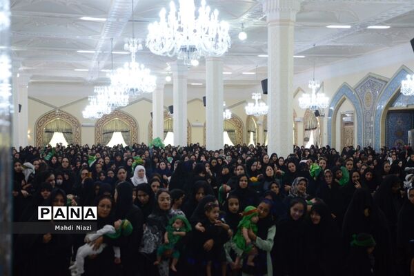 مراسم شیرخوارگان حسینی در کاشمر