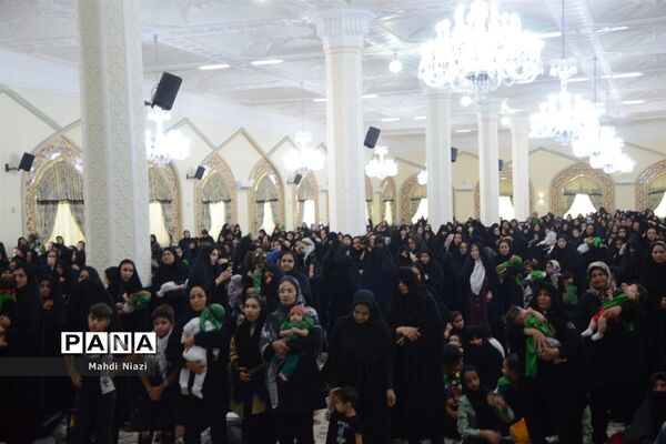 مراسم شیرخوارگان حسینی در کاشمر