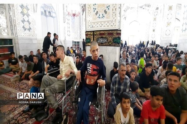 برگزاری اردوی زیارت‌اولی‌های دانش‌آموزان با نیازهای ویژه استان خراسان رضوی