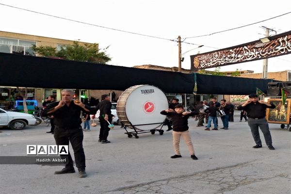 برگزاری مراسم سوگواری امام حسین (ع) در شهرستان بن