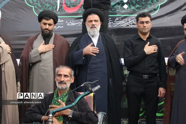 اجتماع عزاداران حسینی در گلوگاه