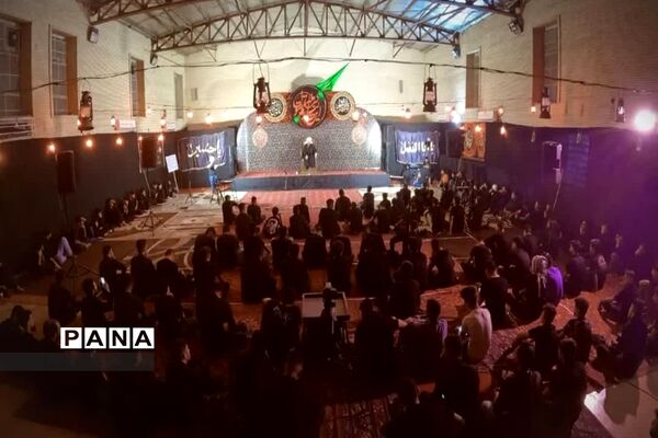 برگزاری آیین عزاداری دهه اول محرم در شهرستان کارون