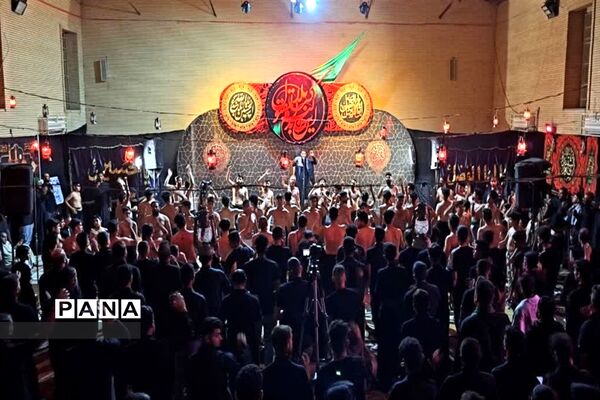 برگزاری آیین عزاداری دهه اول محرم در شهرستان کارون