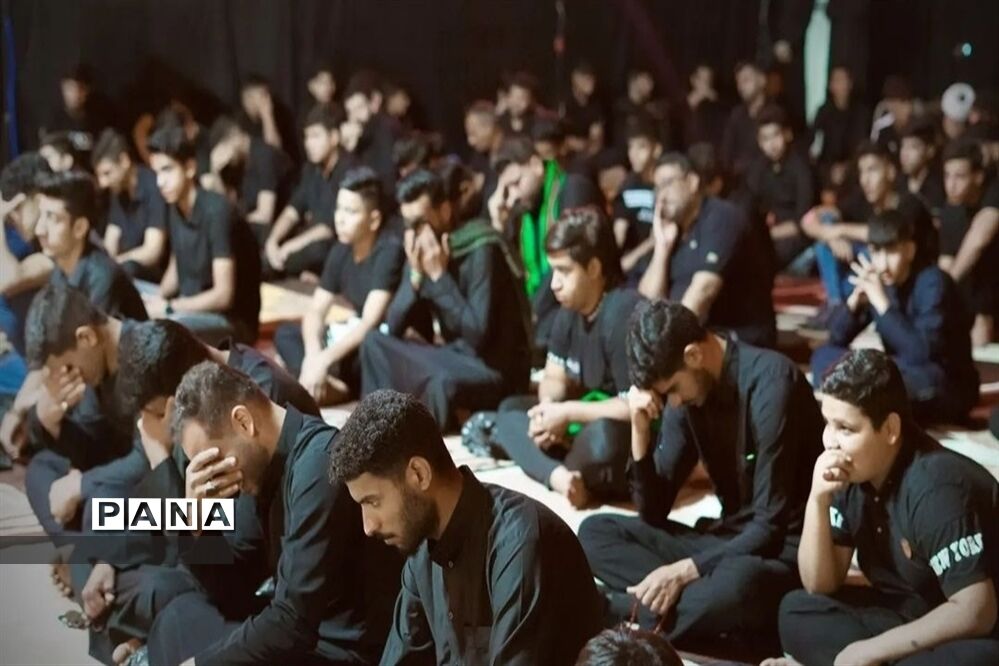 برگزاری آیین عزاداری دهه اول محرم در شهرستان کارون